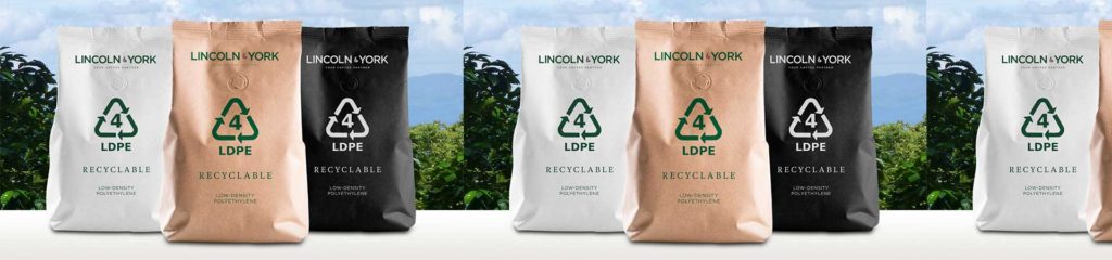 sustainable recyclable coffee packaging