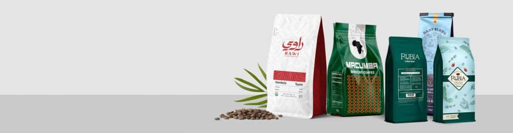 wholesale coffee bags with valve