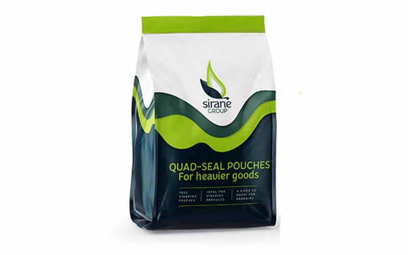 Quad seal pet cat dog food pouches