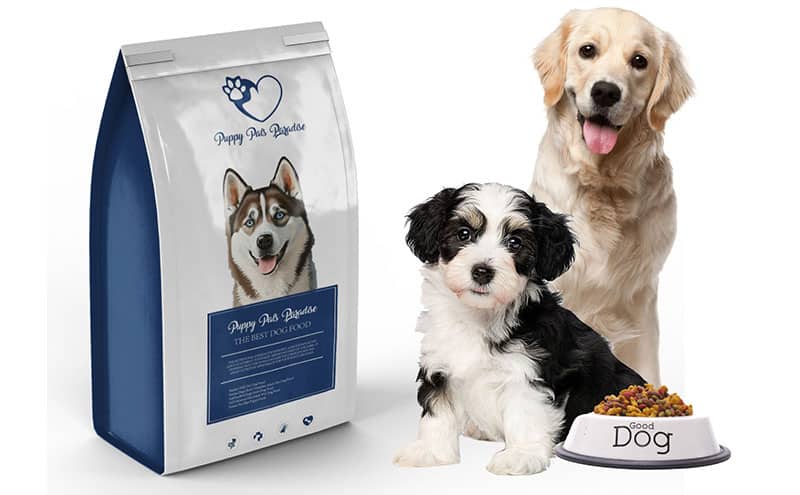 food grade plastic pet food bag for dog