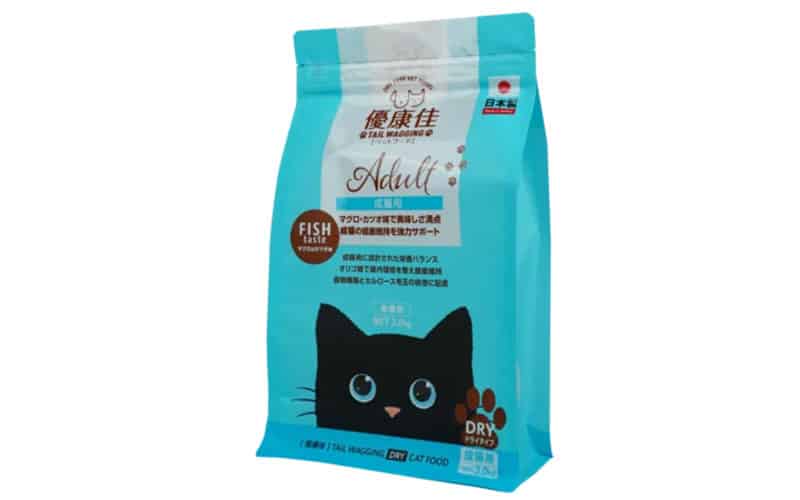 pet cat dog food flat bottom pouches