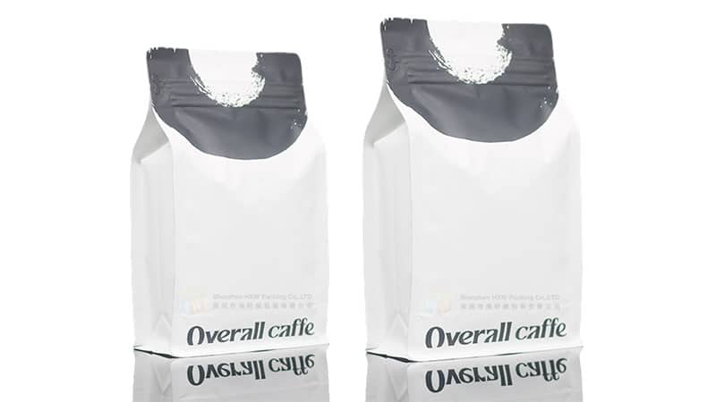 eco-friendly-aluminum foil coffee bag with zipper